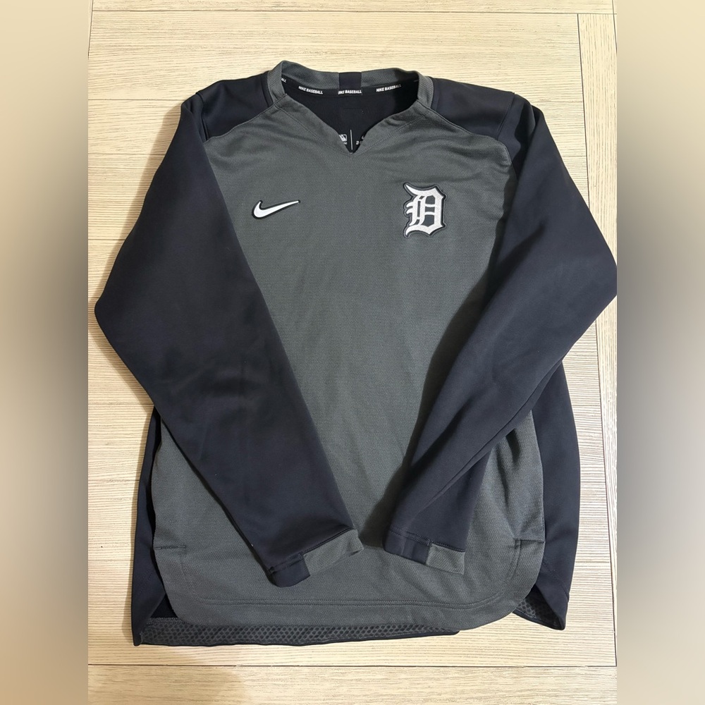 Nike Dark Gray Baseball Pullover - image 5